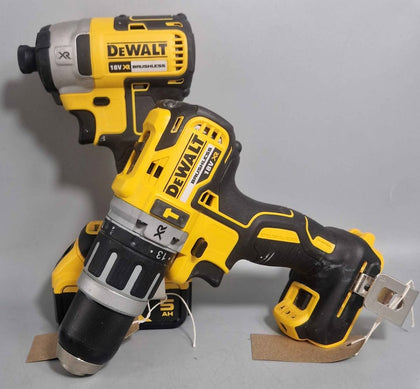 DeWalt DCF887 Impact Driver and DCD796 Combi Drill With 5.0Ah battery