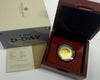 Limited Edition 999.9 fine gold D-Day 2024 UK 1/4oz Gold Proof Coin