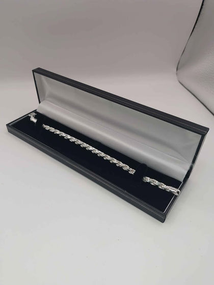 ***BRAND NEW***, 22.3G Silver Rope Bracelet, 8
