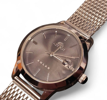 Astron Solar Stainless Steel Quartz Watch**Boxed**
