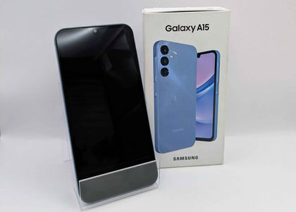 Samsung Galaxy A15 (4GB+128GB) Blue, Unlocked, Boxed *Slight scratch on screen*