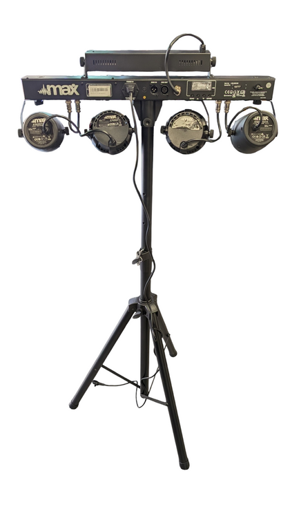 MAX PartyBar10 Disco Party Light Bar with Stand *COLLECTION ONLY*