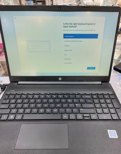 HP 15S-/N5030/4GB Ram/128GB SSD/15