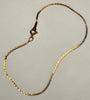 9CT Gold Snake Chain Anklet/Ankle Chain 9.5”
