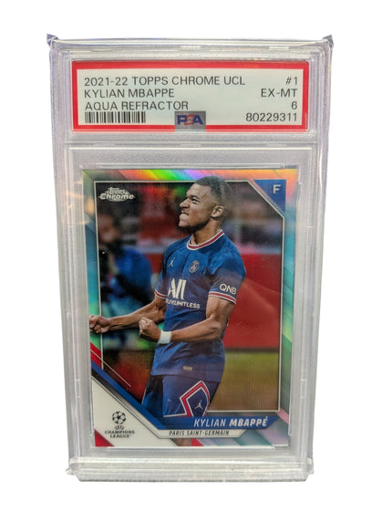 PSA Graded Football Card Julian Mbappe