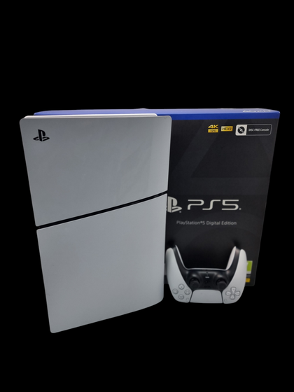 Sony PlayStation 5 Slim Digital Edition 1TB - Boxed With White Controller