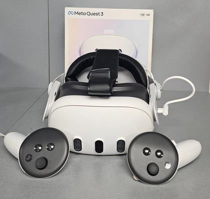 Meta Quest 3 - 128 GB + VR e Sports charging head strap