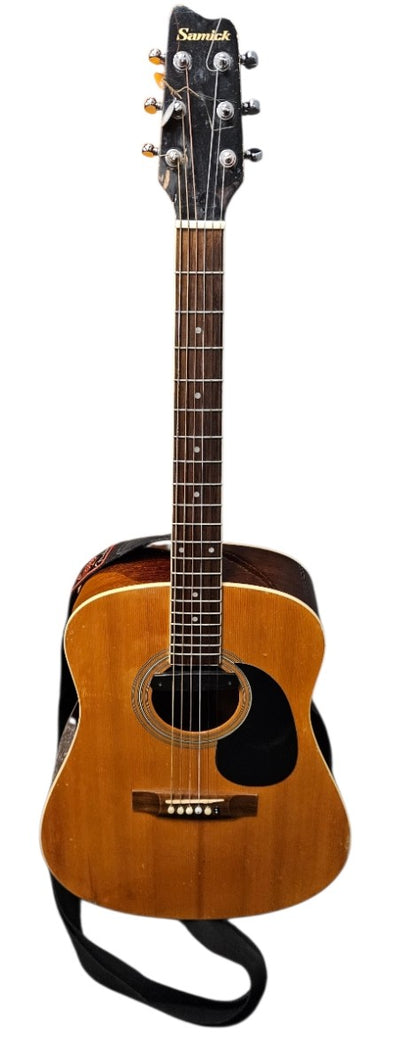 Samick Electro-Acoustic Guitar with Strap **Collection Only**