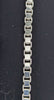 925 SILVER HALLMARKED, VENETAIN LINK CHAIN W/ LOBSTER CLAW CLASP, 8", 17G