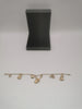 9K Gold Bracelet with 7 Charms 6.8G Hallmarked(375) and Tested 7" Length