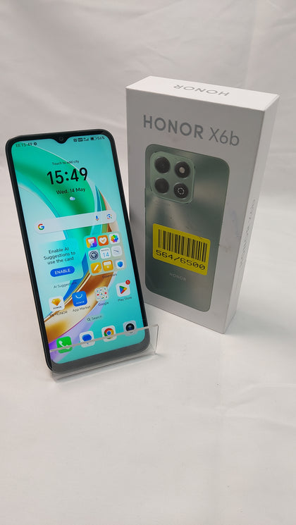 Honor X6b smartphone 128GB black Unlocked boxed