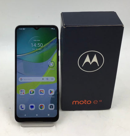 Motorola Moto E13 64GB - Black - Unlocked - Dual-SIM