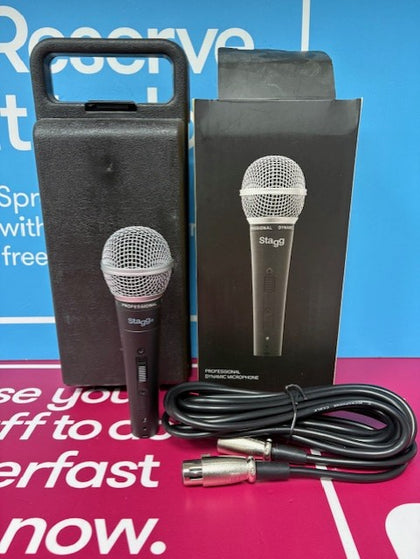 Stagg SDM50 Professional Dynamic Microphone BOXED