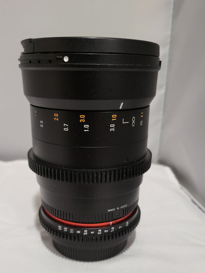 Samyang 35mm T1.5 VDSLR AS UMC II (Canon)