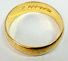 22ct yellow gold ring size L