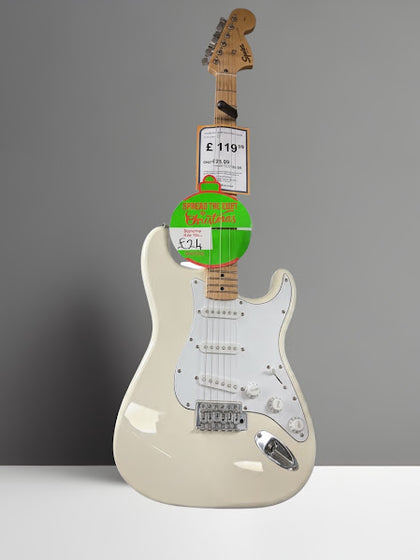 Squier Affinity Stratocaster White electric Guitar