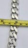 Silver Curb Bracelet 8.5"