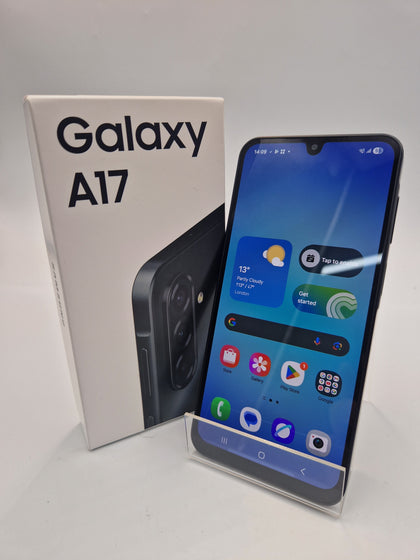 **NEW** Samsung Galaxy A17 128GB black smartphone unlocked BOXED