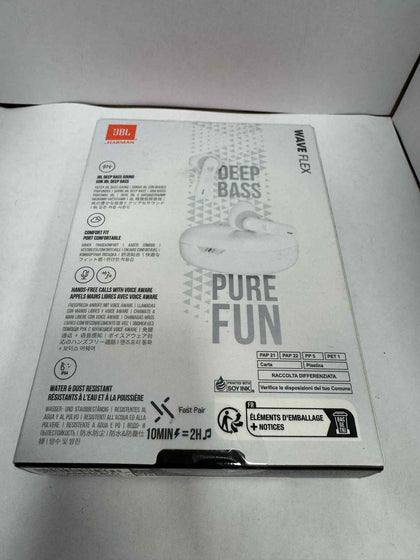 JBL wave flex bluetooth earphones (SEALED)