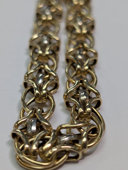 14ct White/Yellow Gold Fantasy Chain