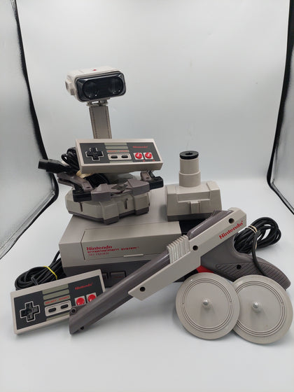 Nintendo Entertainment System Console, Deluxe Set W/R.O.B, Boxed - Tested and Working Perfectly *RARE COLLECTIBLE CONSOLE*