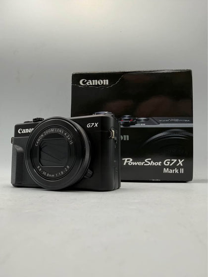 Canon PowerShot G7 X Mark II, 20.1MP, Boxed, Original charger & Manuals