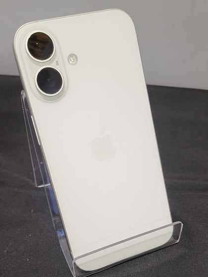 Apple iPhone 16 - White, 128 GB, Unlocked, 97% Battery Health