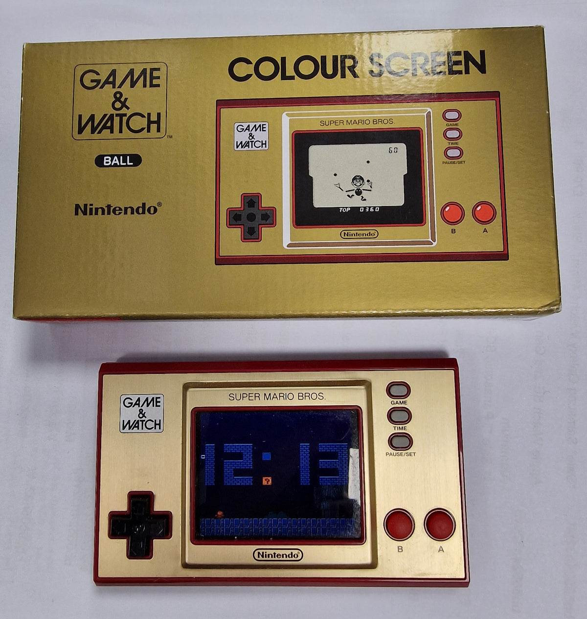Countdown to Xmas ** Nintendo Game & Watch Colour Screen Super