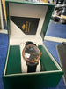 Majesty Watch - Black Leather strap