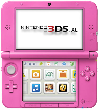 Nintendo 3DS XL - Handheld Game Console - Pink with games