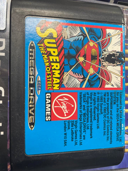 Superman Man of Steel Mega Drive.