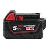 Milwaukee - M18 B5 REDLITHIUM-ION Slide Battery Pack 18V 5.0Ah Li-Ion