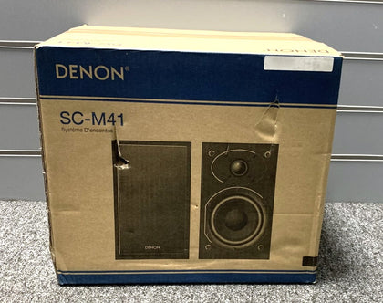 Denon SC-M41 2-Way Speakers For D-m41/d-m41dab - Black **COLLECTION ONLY**.