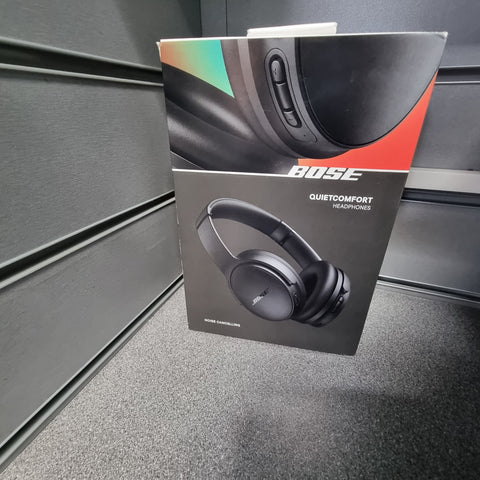 Bose QuietComfort Noice Cancelling Wireless Bluetooth Over-Ear Headphones, Black