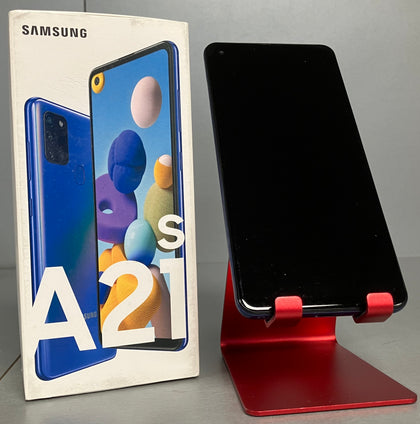 Samsung Galaxy A21S Dual Sim 32GB Blue ** Any Network **
