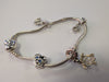 Silver Pandora Charm Bracelet