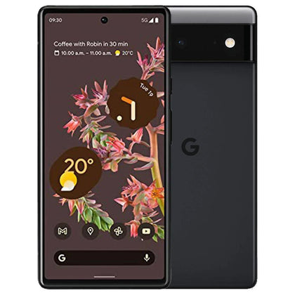 Google Pixel 6 -  Stormy Black, 128 GB.