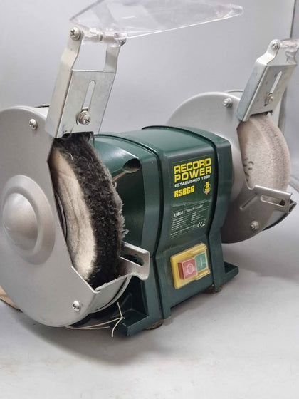 Record Power RSBG8 160mm (6in) Bench Grinder 550W 240V