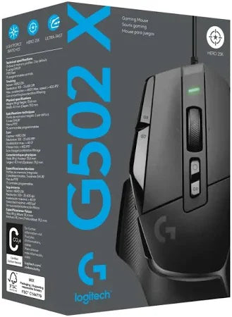 Logitech G502 X Gaming Mouse