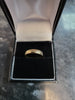 9CT Yellow Gold Band - Size K - 2.7G