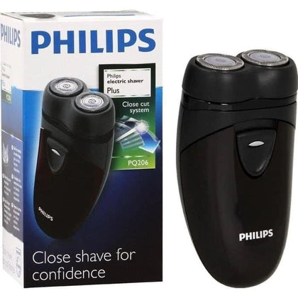 Philips PQ206 Men Electric Shaver Battery Operated with Floating Heads.