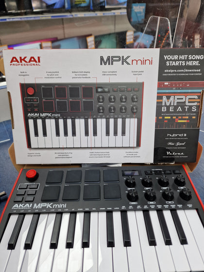 Akai Professional MPK Mini MK3 25-Key Ultra-Portable USB MIDI - Red