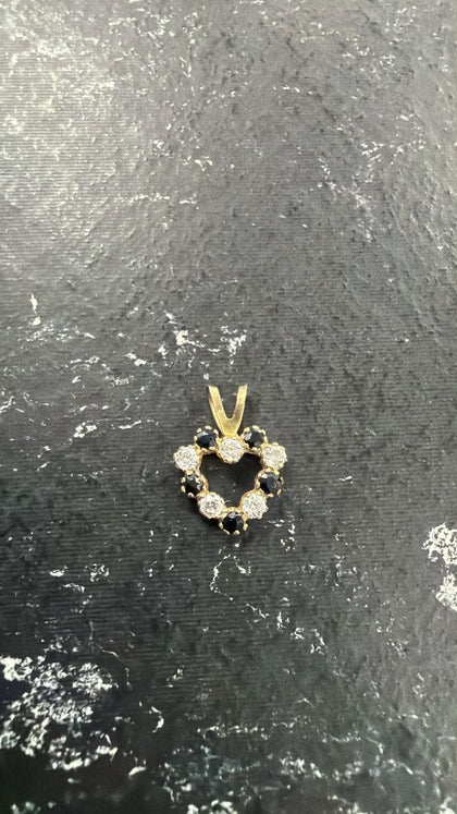 9ct Heart pendant