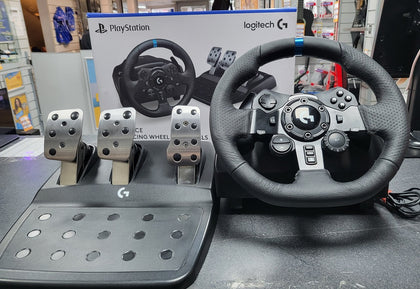 Logitech G923 Driving Force Racing Wheel And Pedals - (PS5/PS4/PC) - Boxed