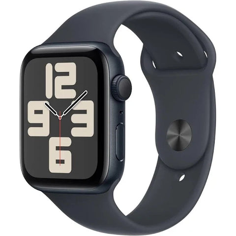 Apple Watch SE (2nd Gen) GPS 40mm Smartwatch with Midnight Aluminium Case with Sport Band - S/M Fitness and Sleep Trackers, Crash Detection, Heart