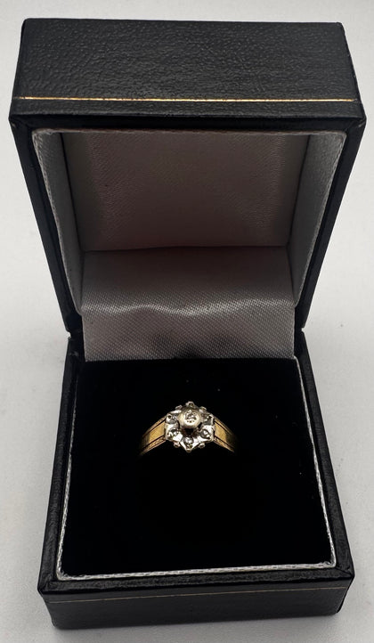 9ct gold ring size K