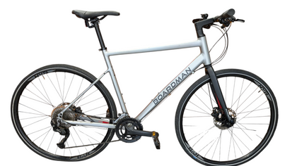 Boardman HYB 8.6 2023 Large Hybrid Bike - Silver COLLECTION ONLY