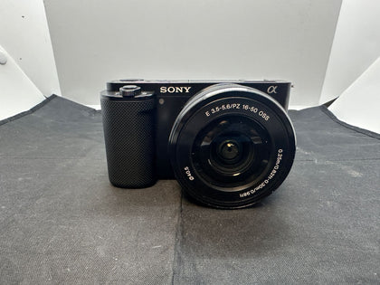 Sony Alpha ZV-E10 Mirrorless Camera with 16-50mm f/3.5-5.6 Lens