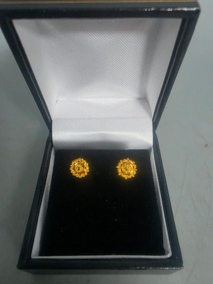 22CT Gold Earrings 1.5G
