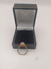 9k Gold Ring with CZ SQ Stone 2.3G Hallmarked(375)&Tested Size N